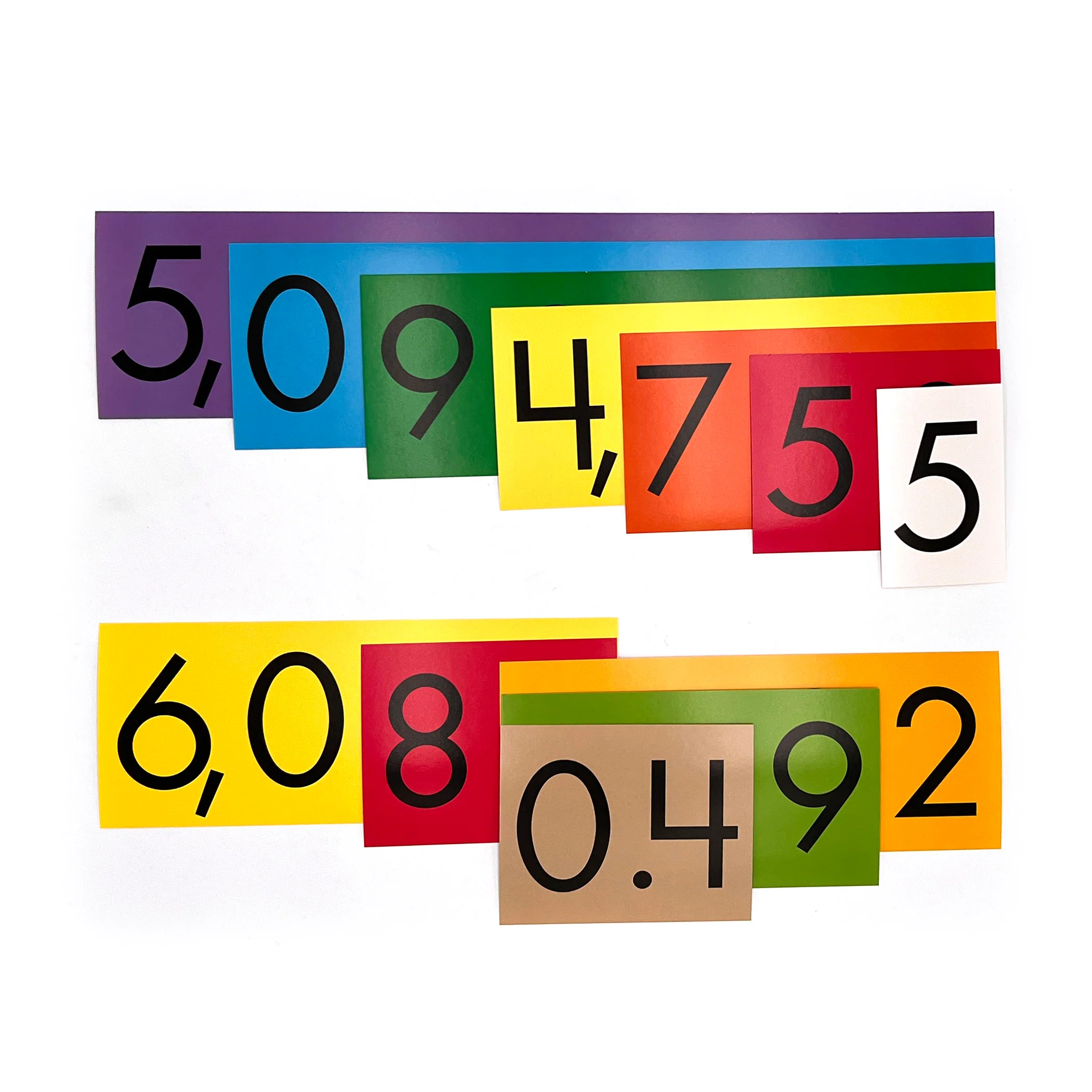 10-Value Decimal to Whole Numbers Place Value Cards - Image 2