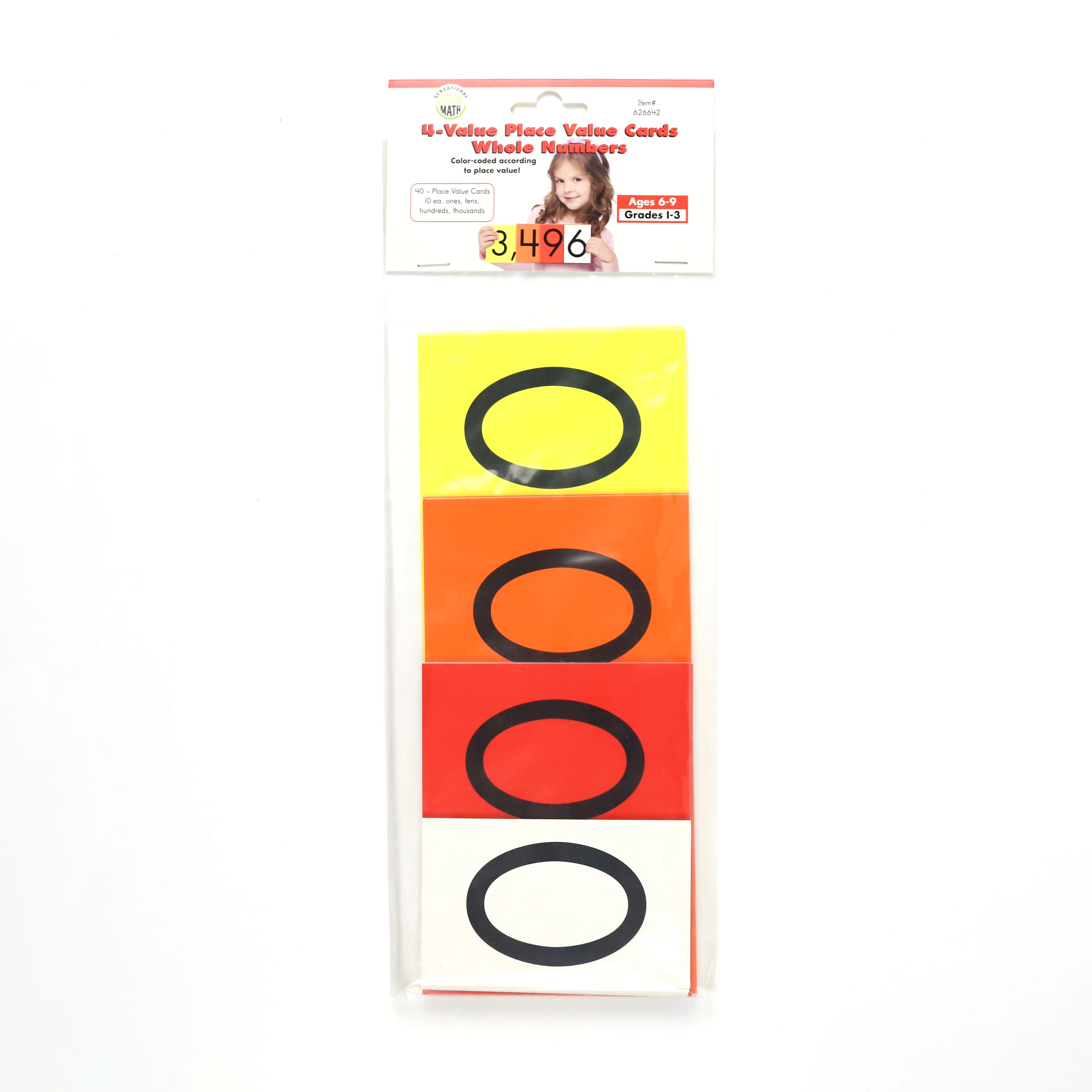 4-Value Whole Numbers Place Value Cards - Image 2