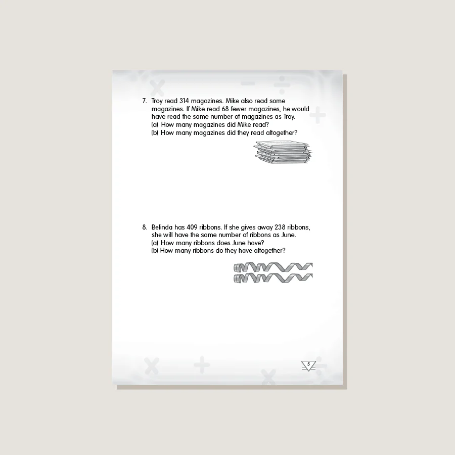 Challenging Word Problems Grade 2 - Blemished - Image 3