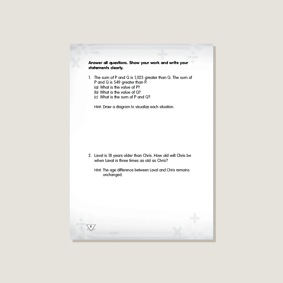 Challenging Word Problems Grade 3 - Blemished - Image 3