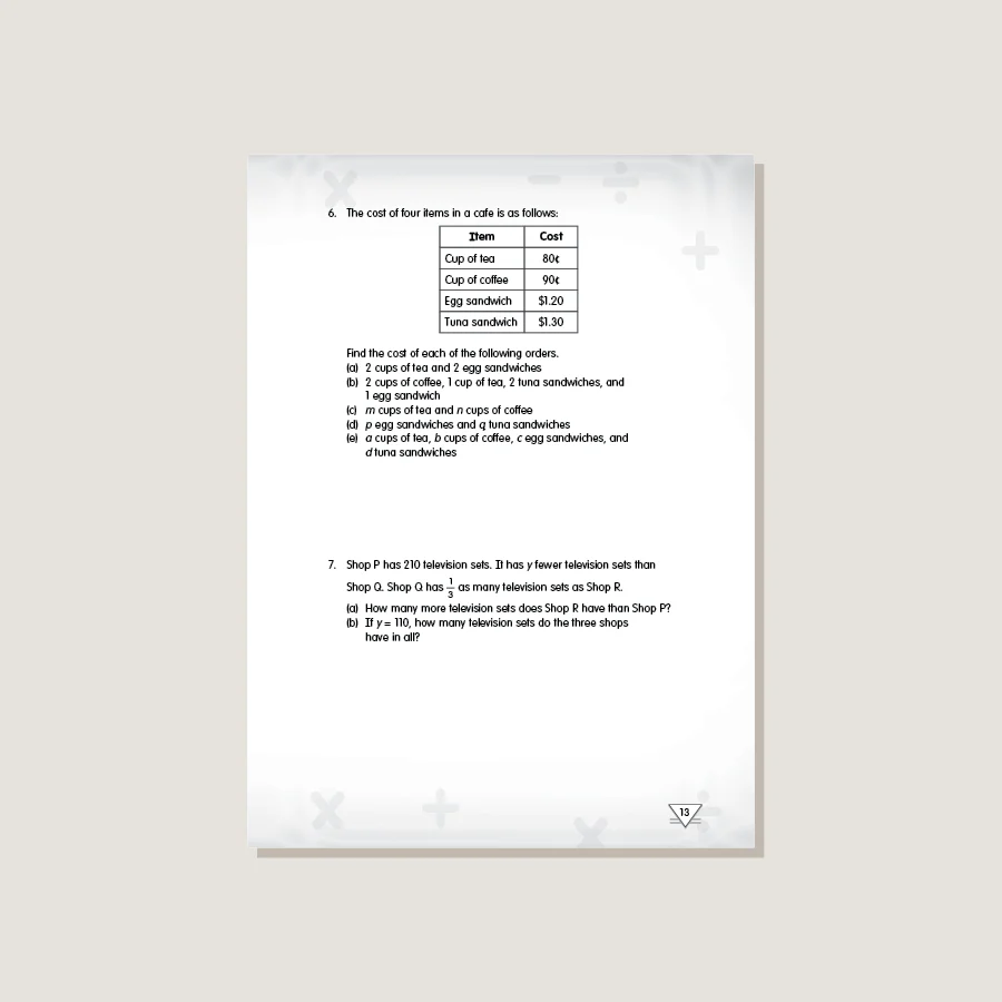 Challenging Word Problems Grade 6 - Image 4