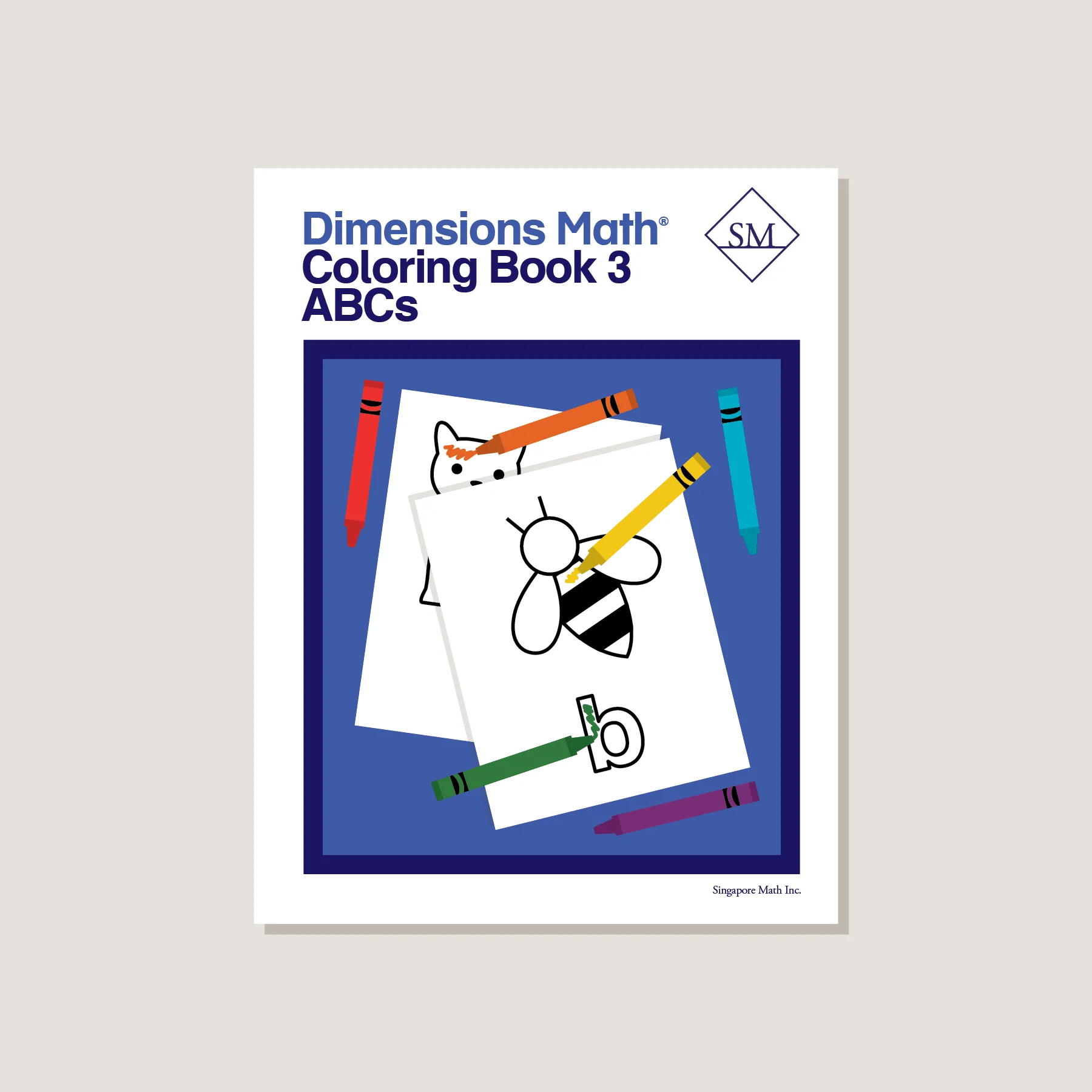 Dimensions Math Coloring Book 3 ABCs