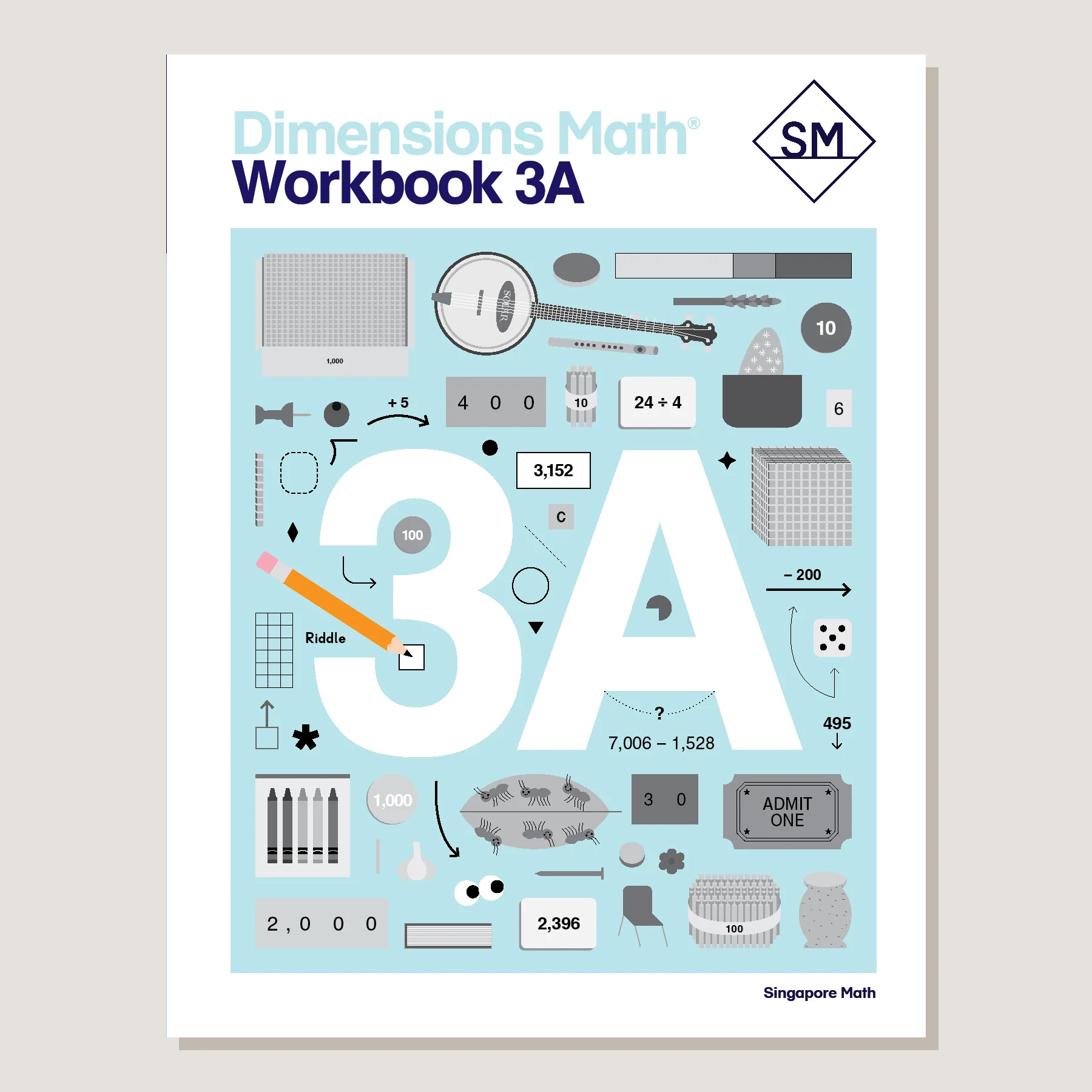 Dimensions Math Workbook 3A