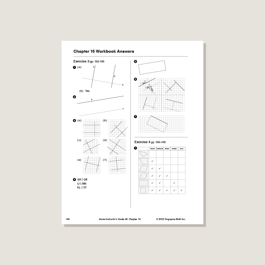 Dimensions Math Home Instructor's Guide 4B - Image 4