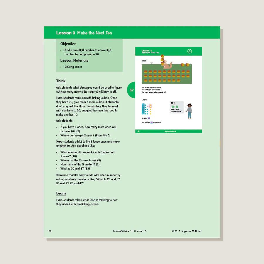 Dimensions Math Teacher's Guide 1B - Blemished - Image 2