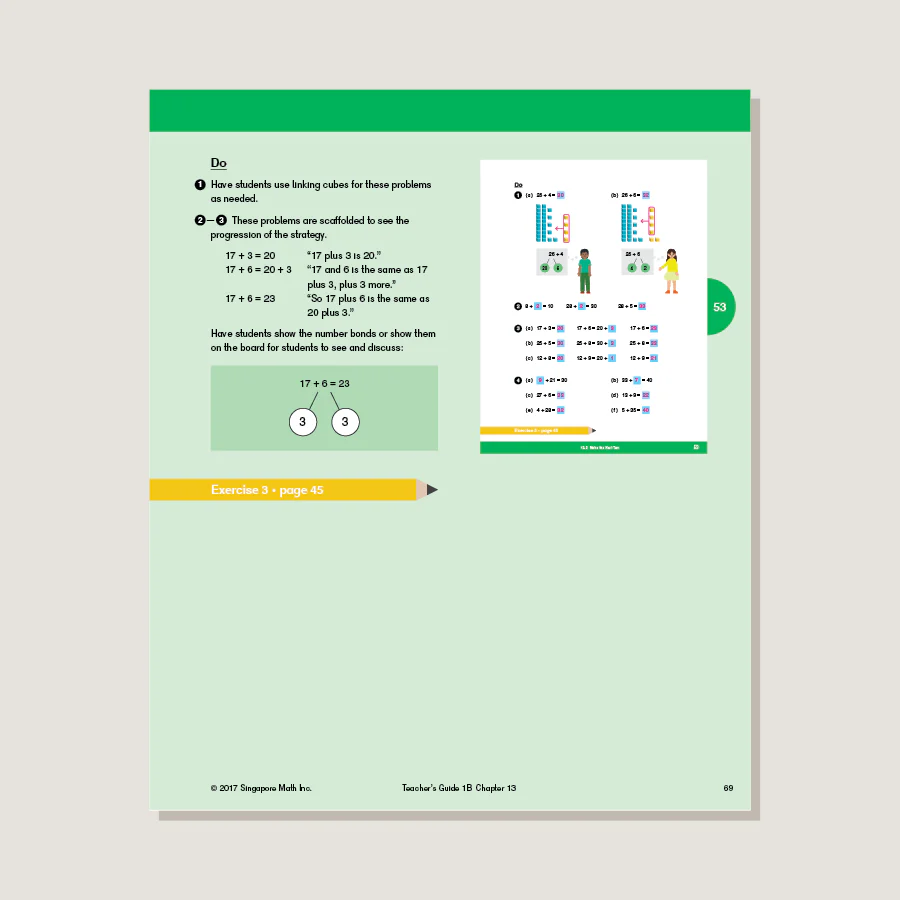 Dimensions Math Teacher's Guide 1B - Blemished - Image 3