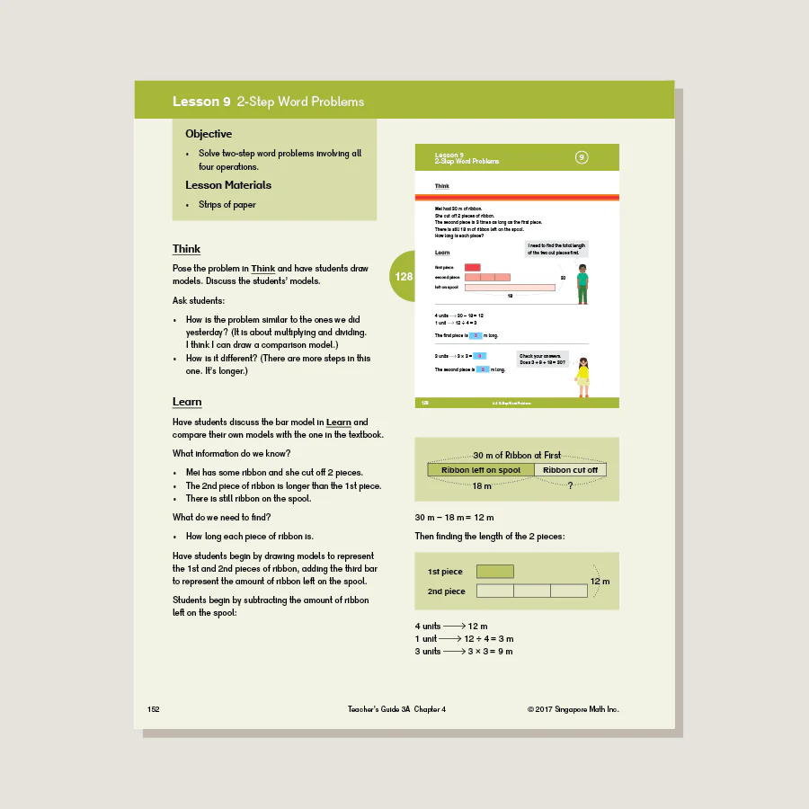 Dimensions Math Teacher's Guide 3A - Image 4