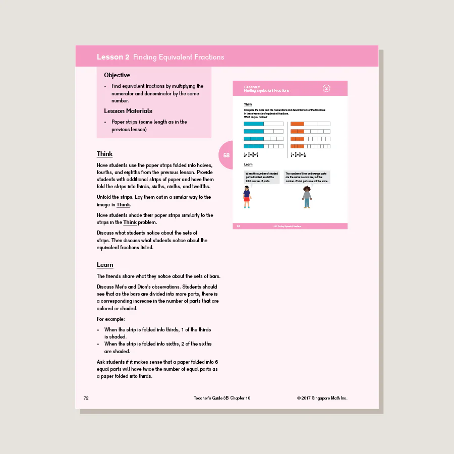 Dimensions Math Teacher's Guide 3B - Blemished - Image 4