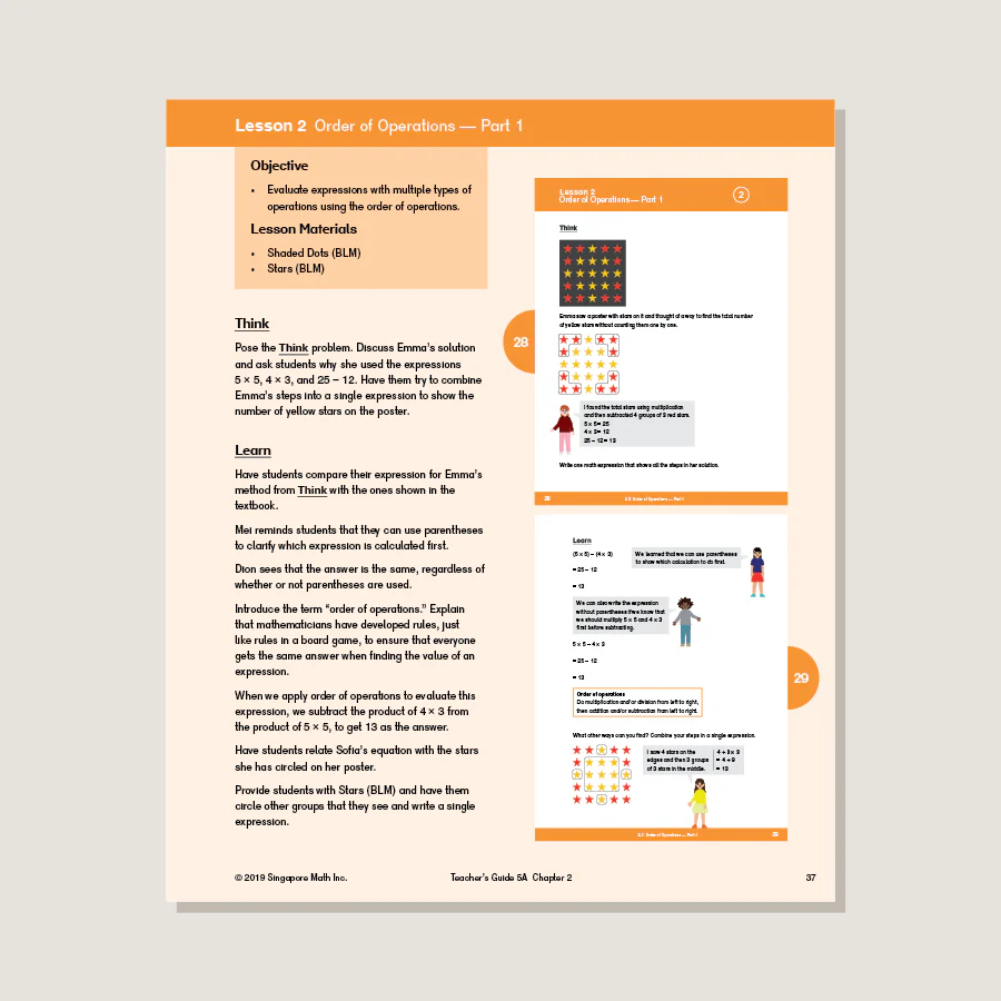 Dimensions Math Teacher's Guide 5A - Blemished - Image 4