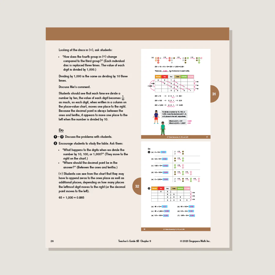 Dimensions Math Teacher's Guide 5B - Image 3