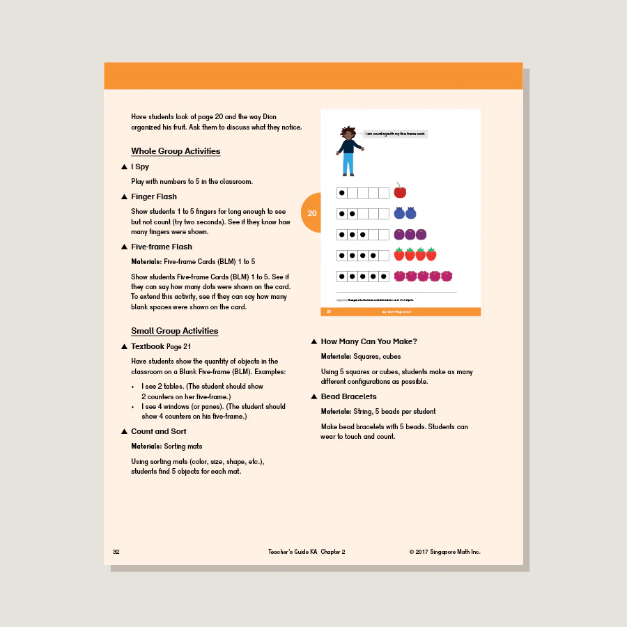 Dimensions Math Teacher's Guide KA - Image 3