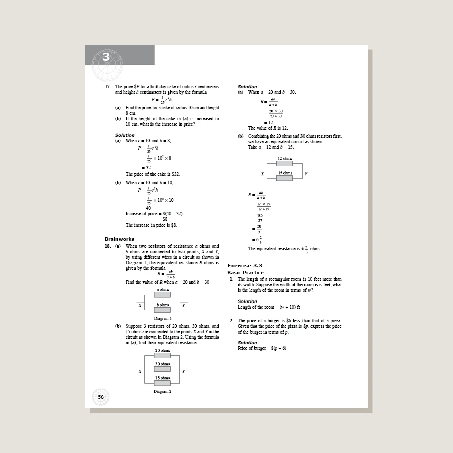 Dimensions Math Teaching Notes and Solutions 7A - Image 3