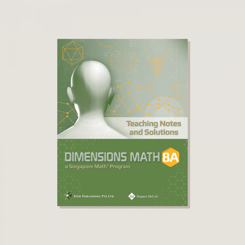 Dimensions Math Teaching Notes and Solutions 8A - Blemished