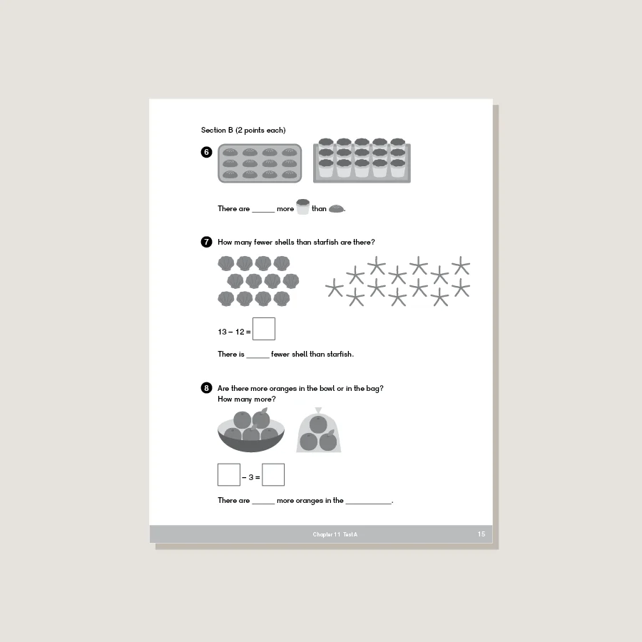 Dimensions Math Tests 1B - Blemished - Image 3