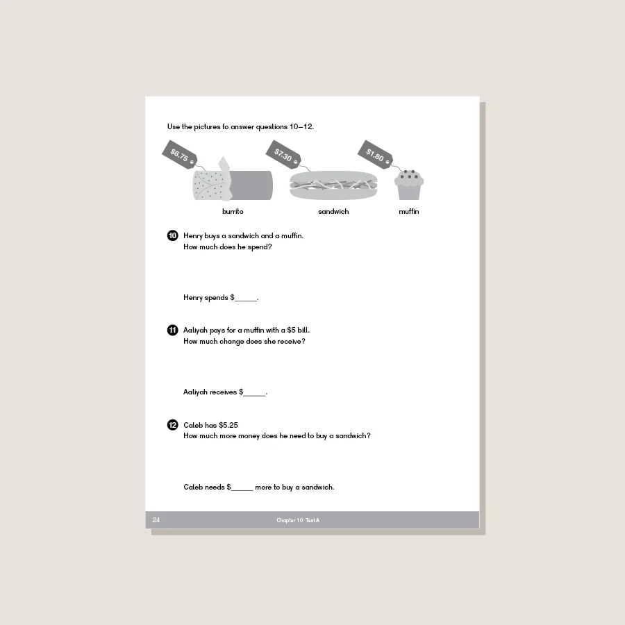Dimensions Math Tests 2B - Blemished - Image 3