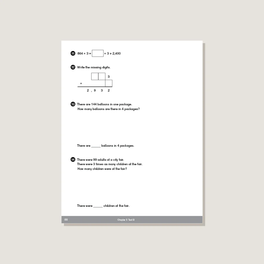 Dimensions Math Tests 3A - Blemished - Image 3