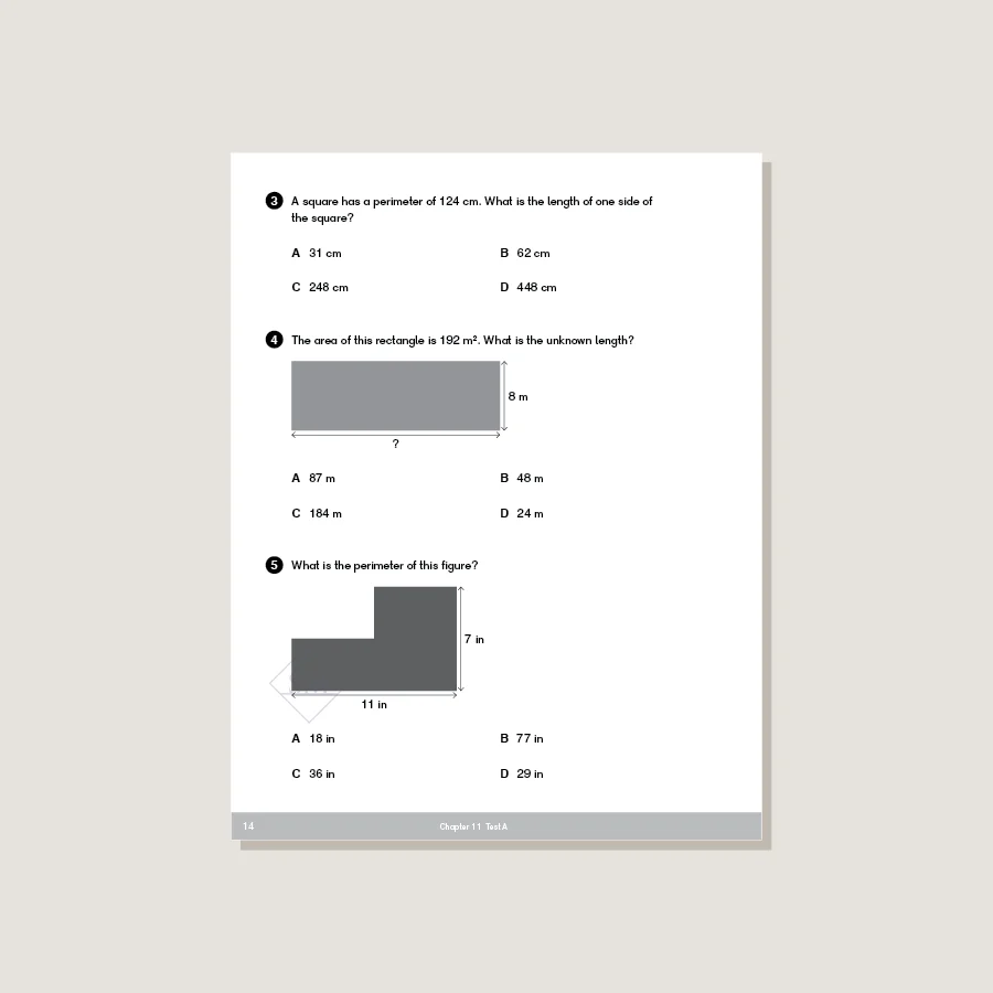 Dimensions Math Tests 4B - Blemished - Image 2