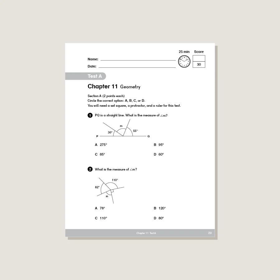 Dimensions Math Tests 5B - Image 3