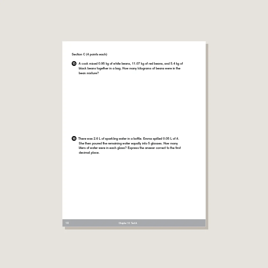 Dimensions Math Tests 5B - Blemished - Image 2