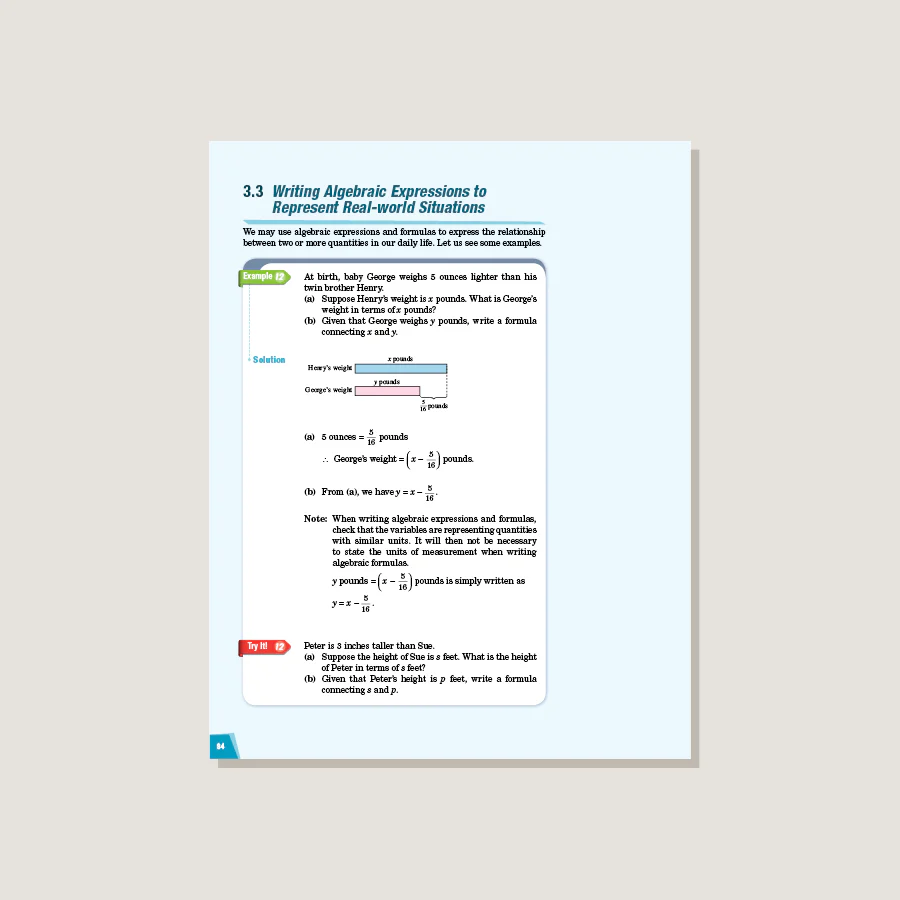 Dimensions Math Textbook 7A - Image 3
