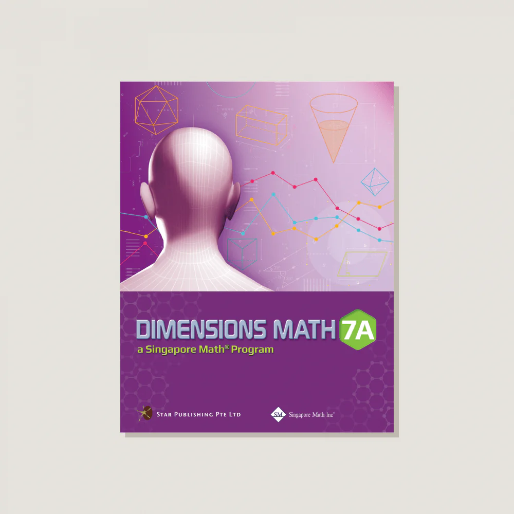 Dimensions Math Textbook 7A - Blemished