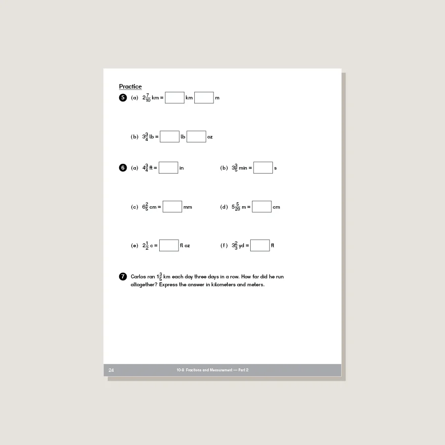 Dimensions Math Workbook 4B - Blemished - Image 3