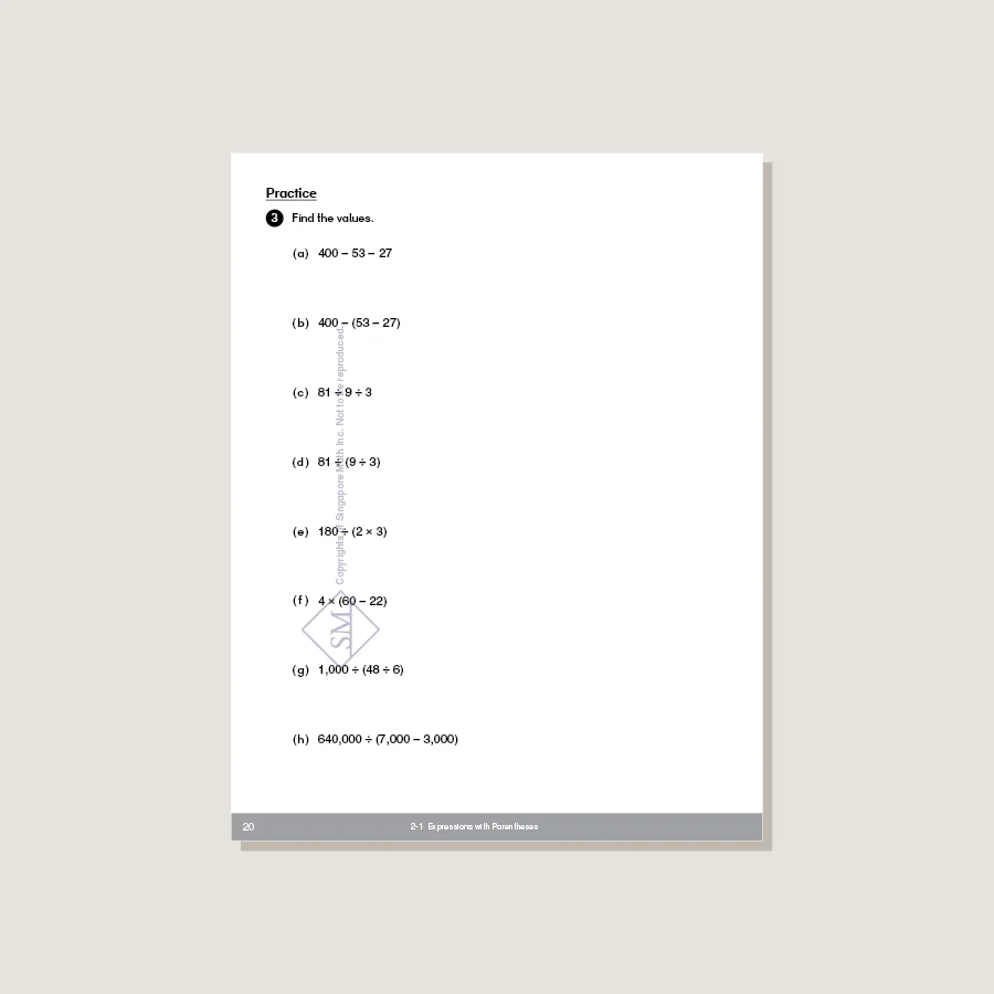 Dimensions Math Workbook 5A - Blemished - Image 3