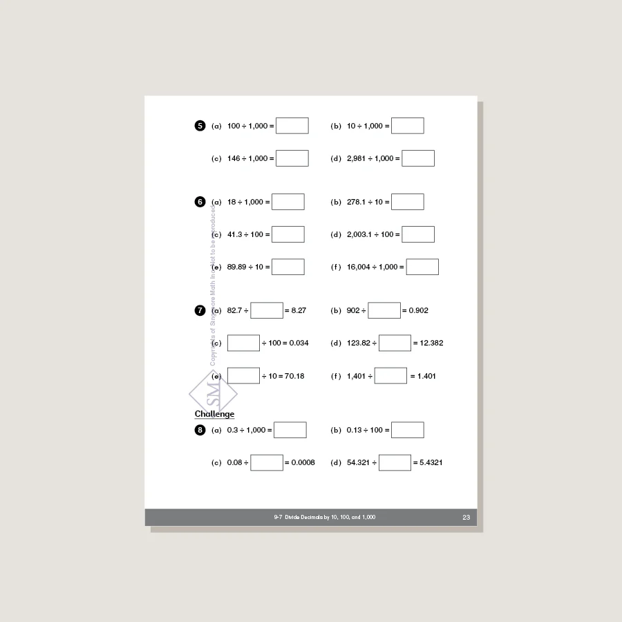 Dimensions Math Workbook 5B - Image 4