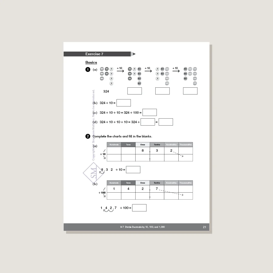 Dimensions Math Workbook 5B - Blemished - Image 2