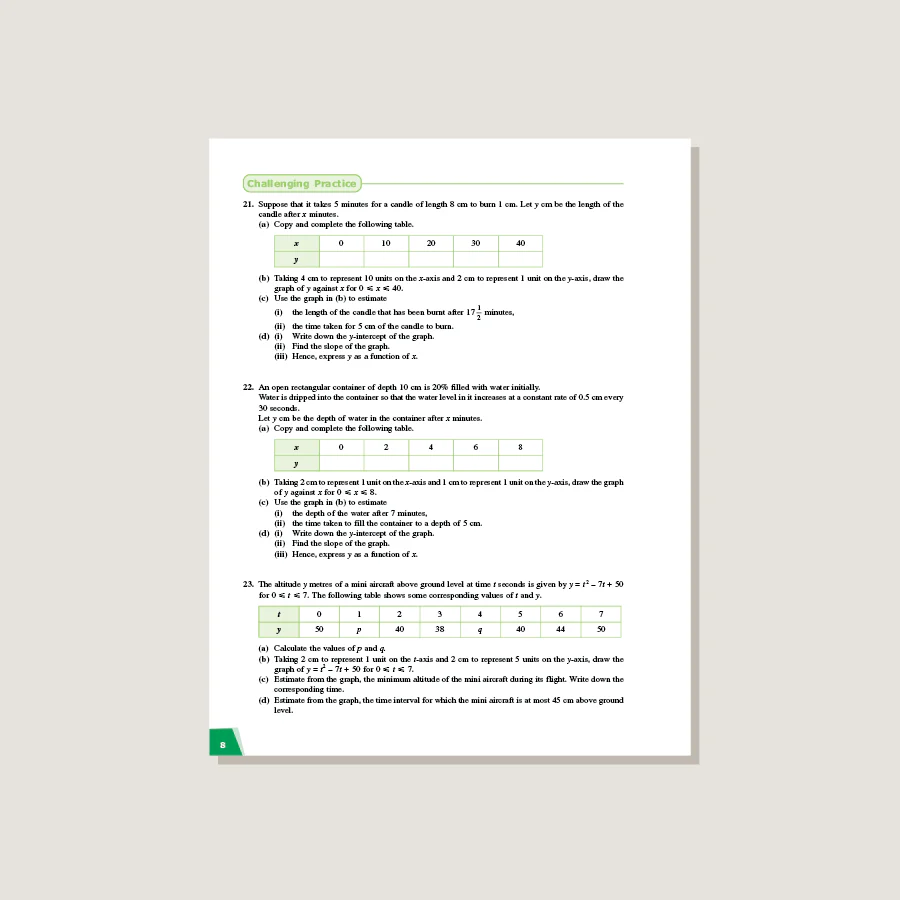 Dimensions Math Workbook 8B - Blemished - Image 3