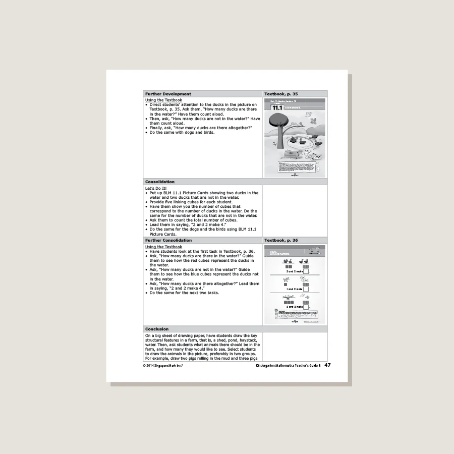 Earlybird Kindergarten Common Core Edition Teacher's Guide B - Blemished - Image 4