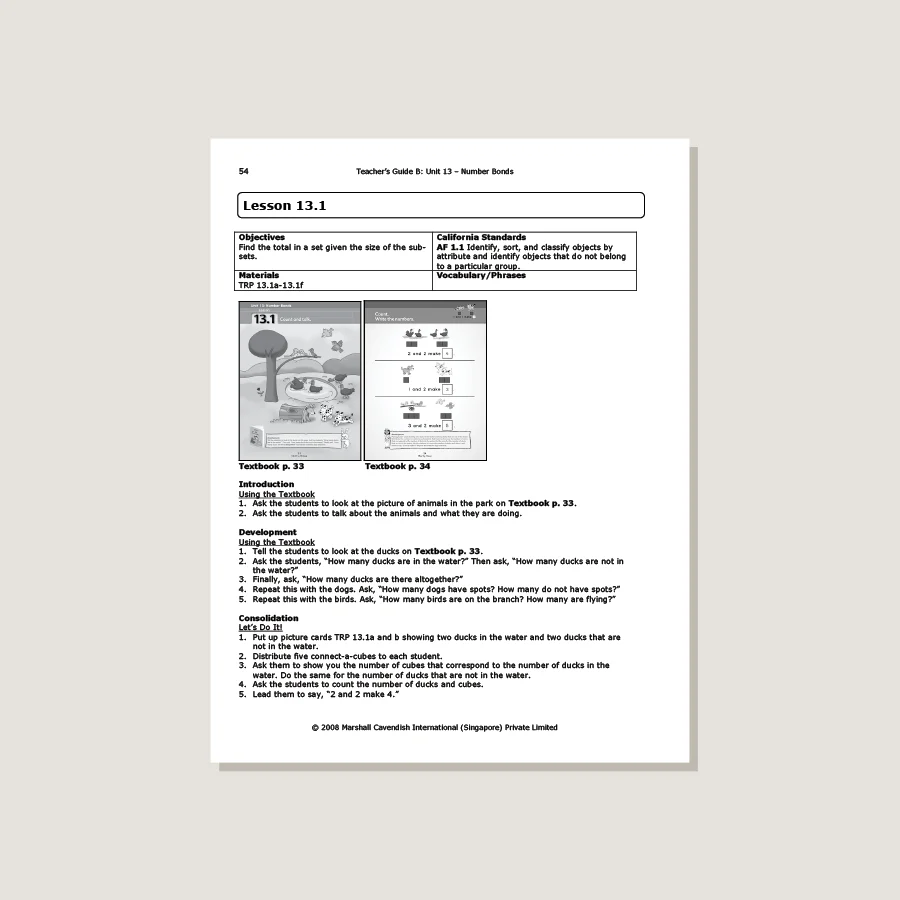 Earlybird Kindergarten Standards Edition Teacher's Guide B - Blemished - Image 2