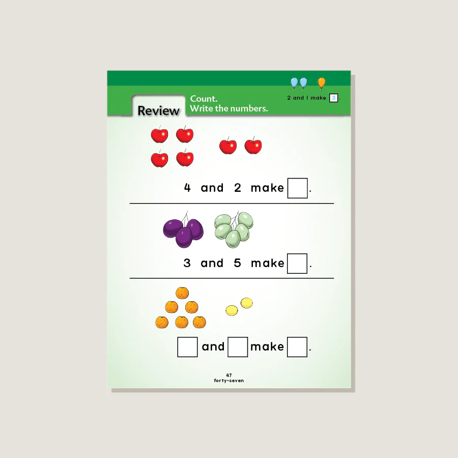 Earlybird Kindergarten Standards Edition Textbook B - Blemished - Image 2