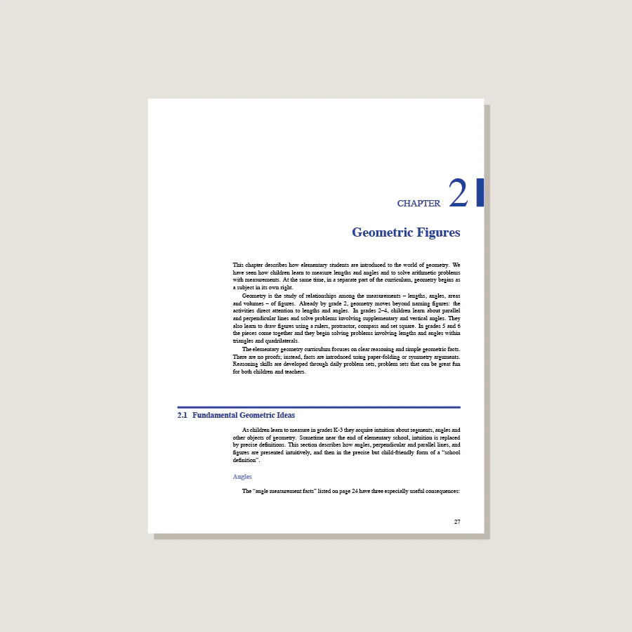 Elementary Geometry for Teachers - POOS - Image 2