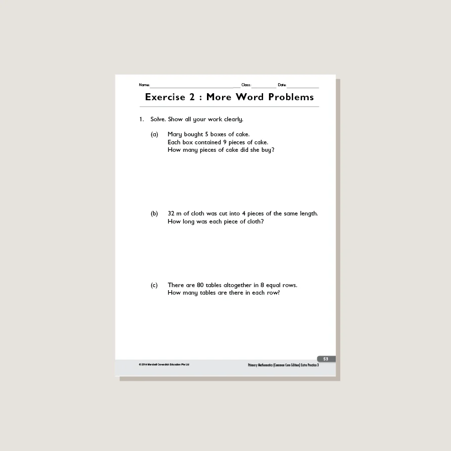 Extra Practice Common Core Edition Grade 3 - Blemished - Image 4