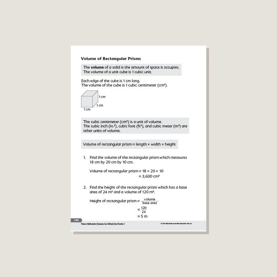 Extra Practice Common Core Edition Grade 5 - Blemished - Image 3