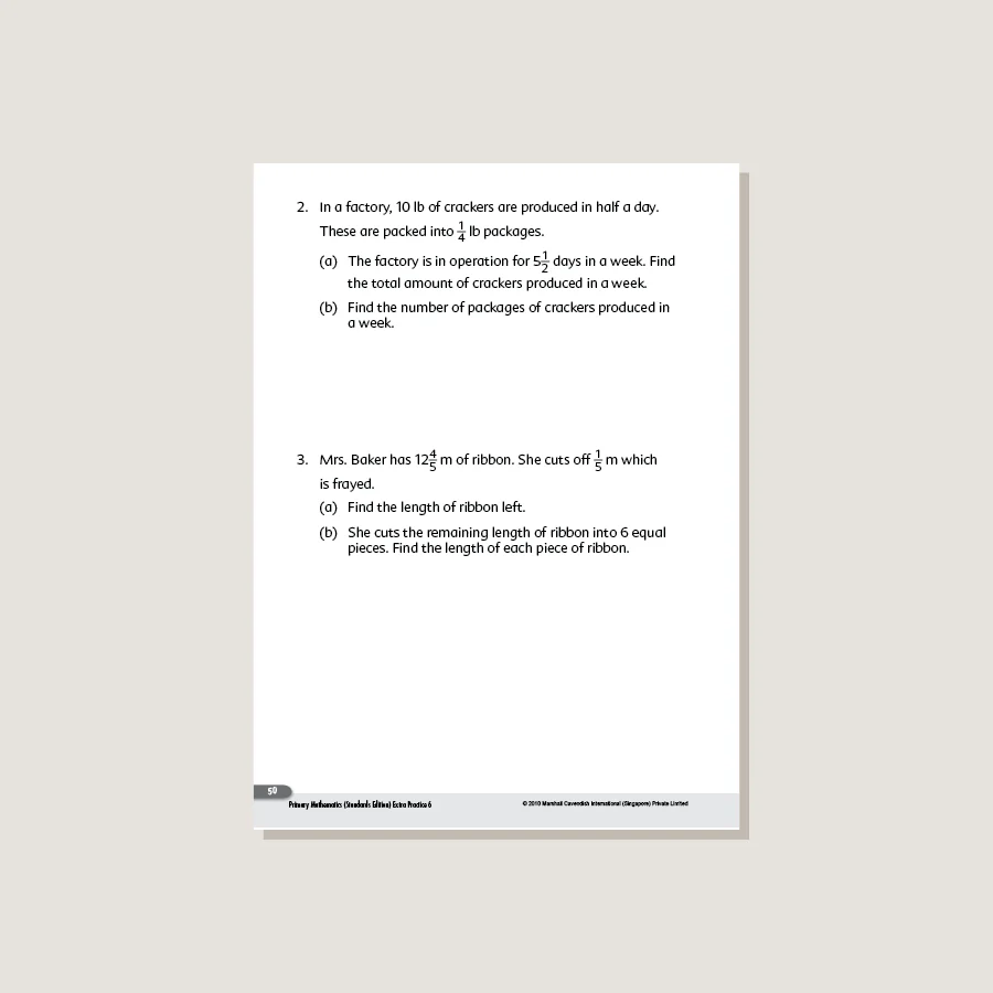 Extra Practice Standards Edition Grade 6 - Image 3