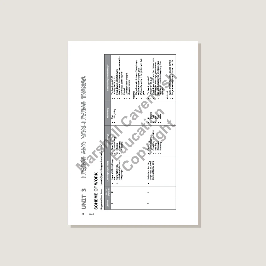 MPH Science Intl (2E) Teacher's Guide Primary 1 - Image 2