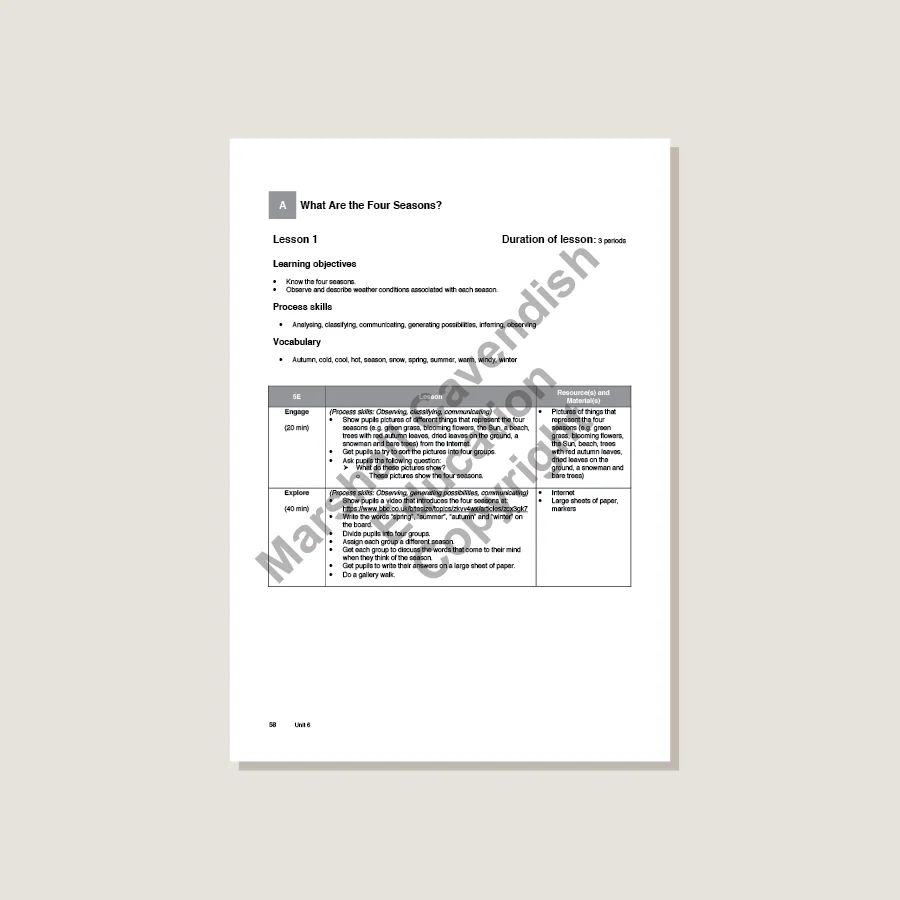 MPH Science Intl (2E) Teacher's Guide Primary 2 - Image 3