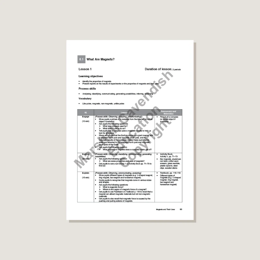 MPH Science Intl (2E) Teacher's Guide Primary 6 - Image 4