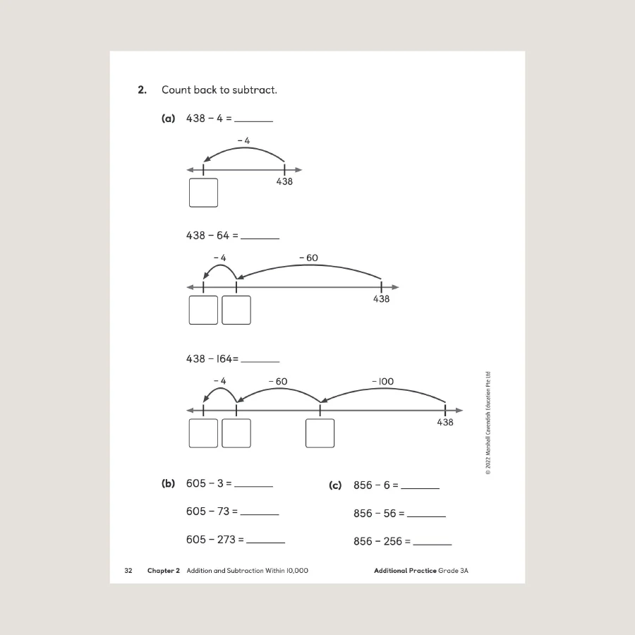 Primary Mathematics Additional Practice 3A (2022 Edition) - Blemished - Image 3