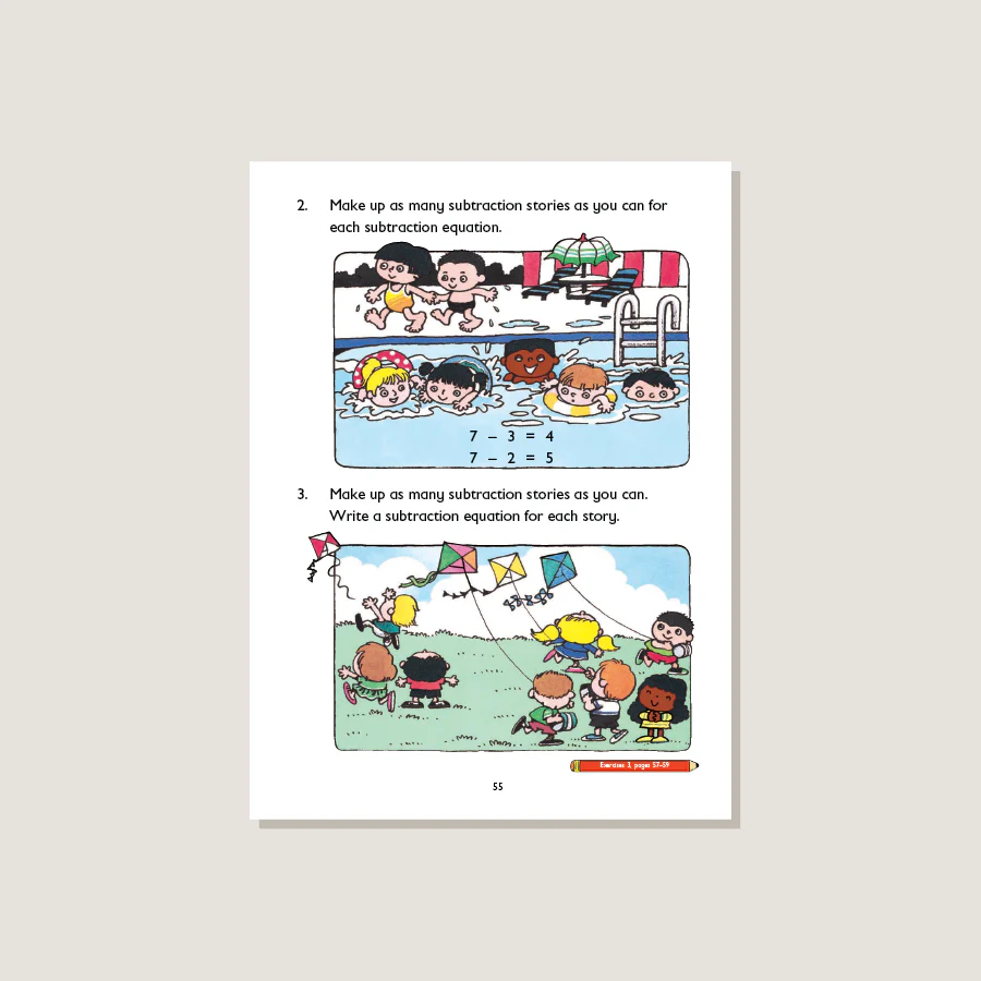 Primary Mathematics Common Core Edition Textbook 1A - Blemished - Image 2