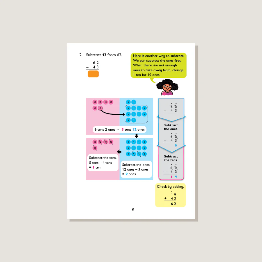 Primary Mathematics Common Core Edition Textbook 2A - Blemished - Image 3