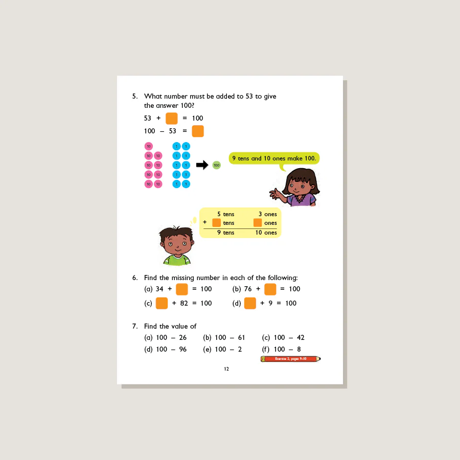 Primary Mathematics Common Core Edition Textbook 2B - Blemished - Image 2