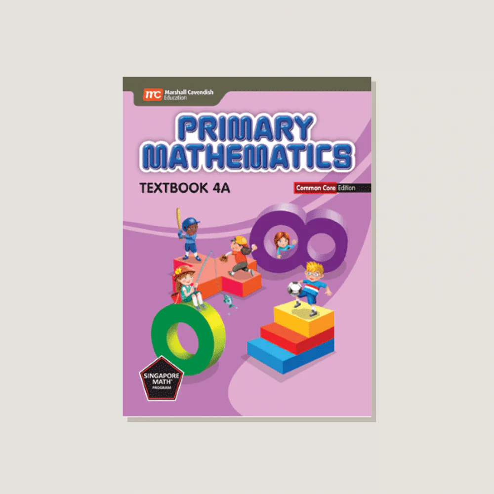 Primary Mathematics Common Core Edition Textbook 4A - Blemished