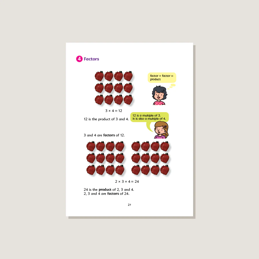 Primary Mathematics Common Core Edition Textbook 4A - Blemished - Image 2