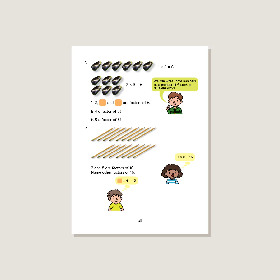 Primary Mathematics Common Core Edition Textbook 4A - Blemished - Image 3