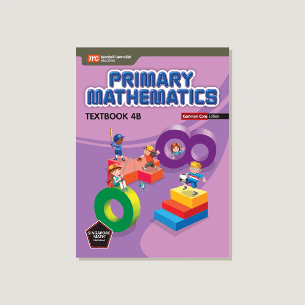 Primary Mathematics Common Core Edition Textbook 4B - Blemished