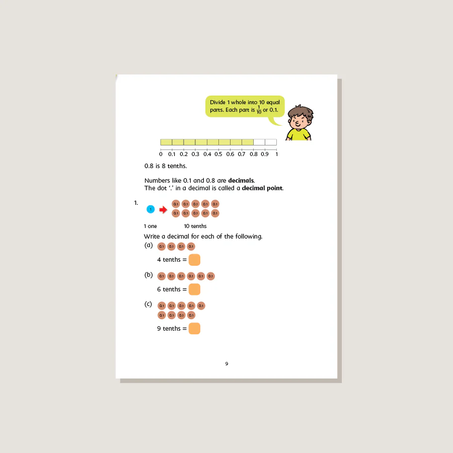 Primary Mathematics Common Core Edition Textbook 4B - Blemished - Image 3