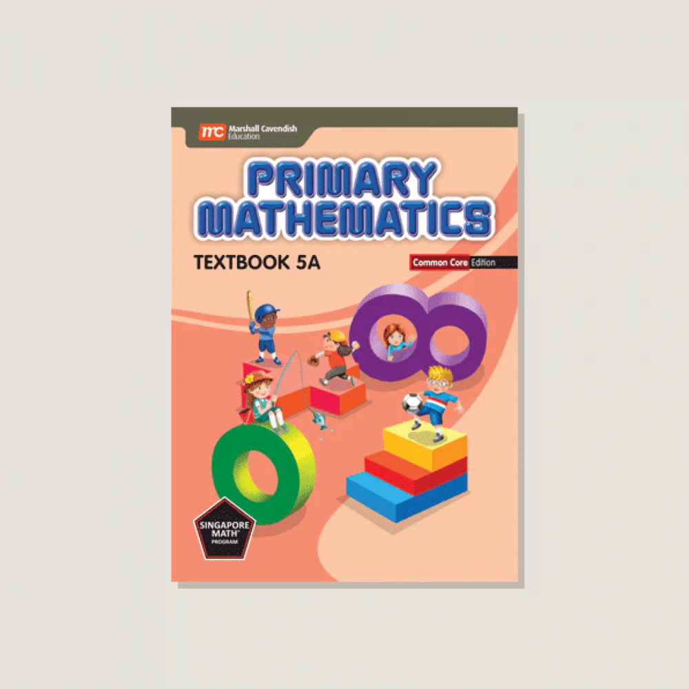 Primary Mathematics Common Core Edition Textbook 5A - Blemished